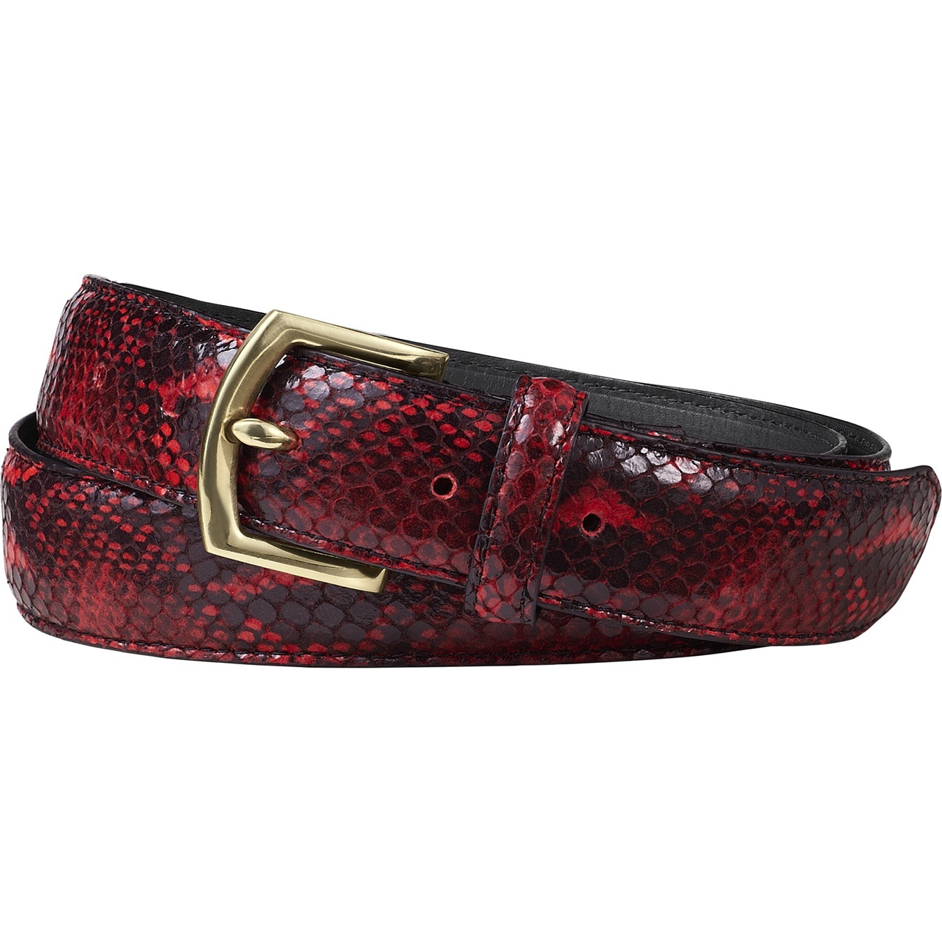 Faux Snakeskin Belt view 4